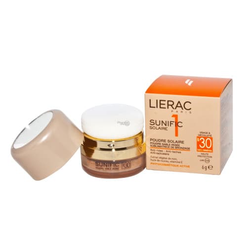 LIERAC SUNIFIC POUDRE SOLAIRE SABLE IRISEE SPF30 6G LIERAC SUNIFIC POUDRE SOLAIRE SABLE IRISEE SPF30 6G